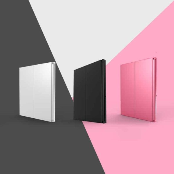 Square Triple Side Dressing Table Mirror - Image 3